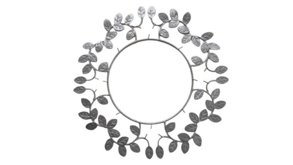 Laurel Leaf Wire Charger- Silver