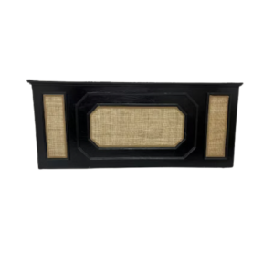 Black Rattan Bar