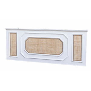 White Rattan Bar